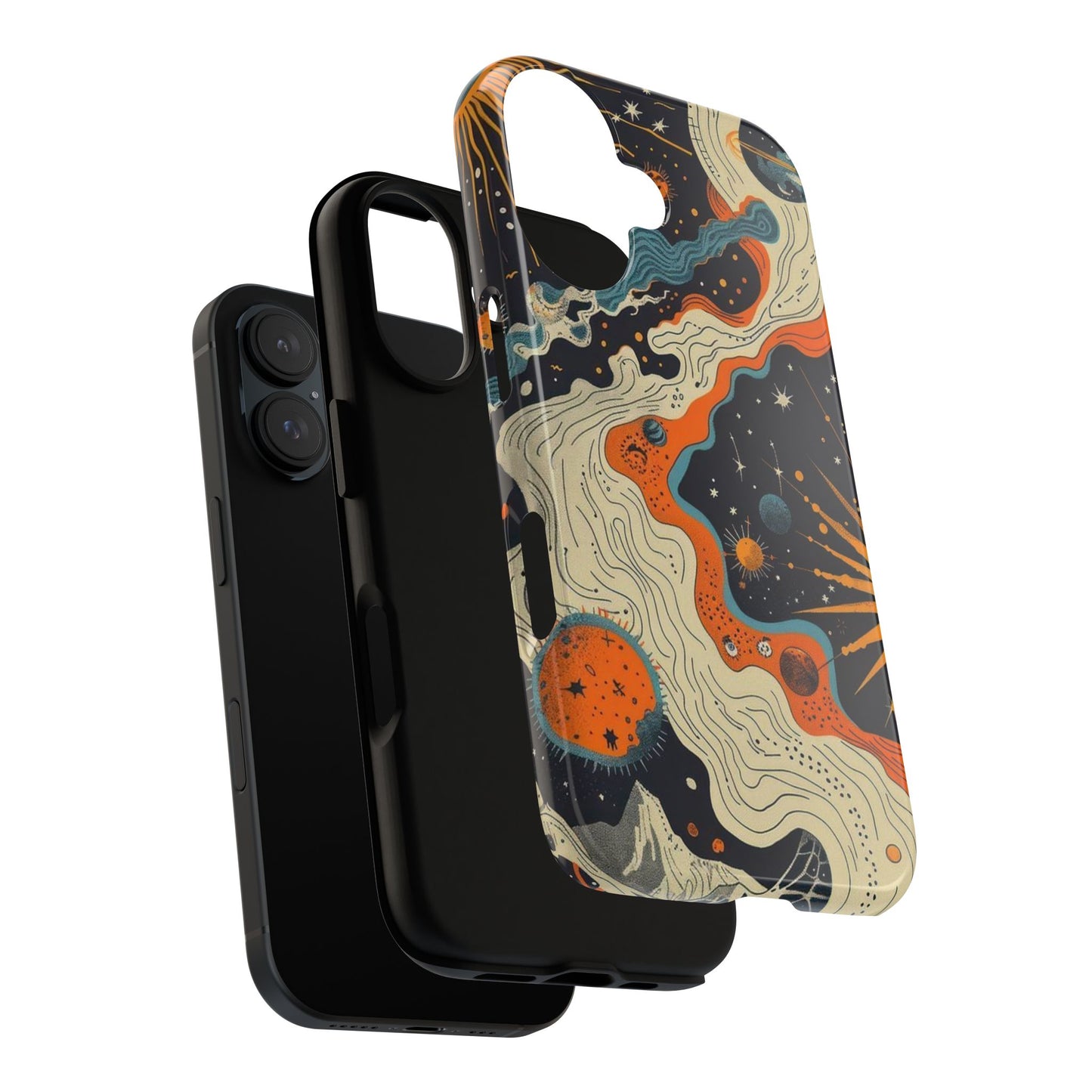 Vibrant Galaxy iPhone Case - Tough and Stylish for Cosmic Lovers - Roe Creation