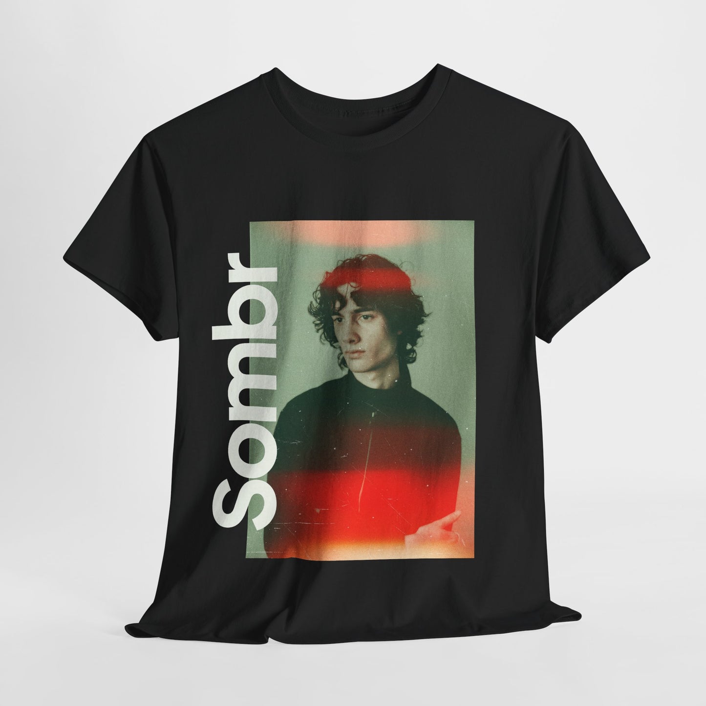 Sombr Singer Retro Style Unisex Heavy Cotton Tee for Lovers
