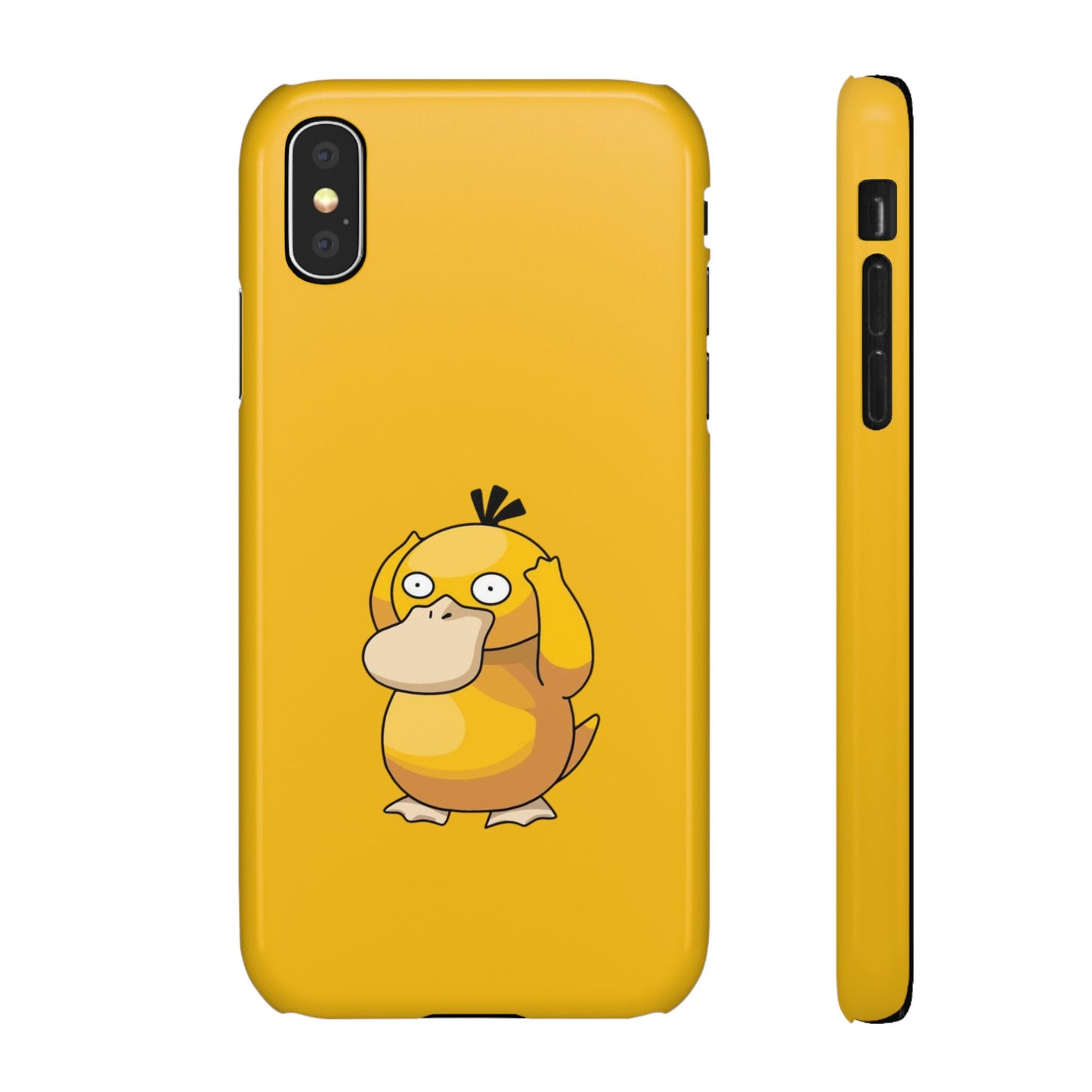 Psyduck Pokemon Snap Phone Cases, Yellow, Cartoon - iPhone, Samsung.
