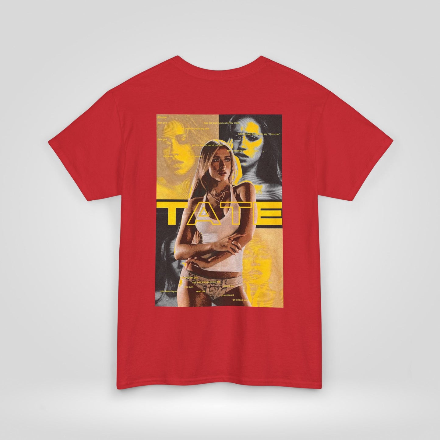Tate McRae Unisex Heavy Cotton Tee - Bold Design for Trendsetters