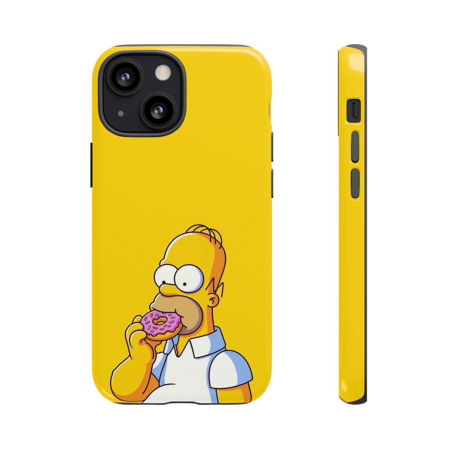 Homer Simpson Phone Case - iPhone, Samsung, Unique Protection for Fans, Cartoon Phone Cover, Gift for Simpsons Lovers, Durable Tough Case