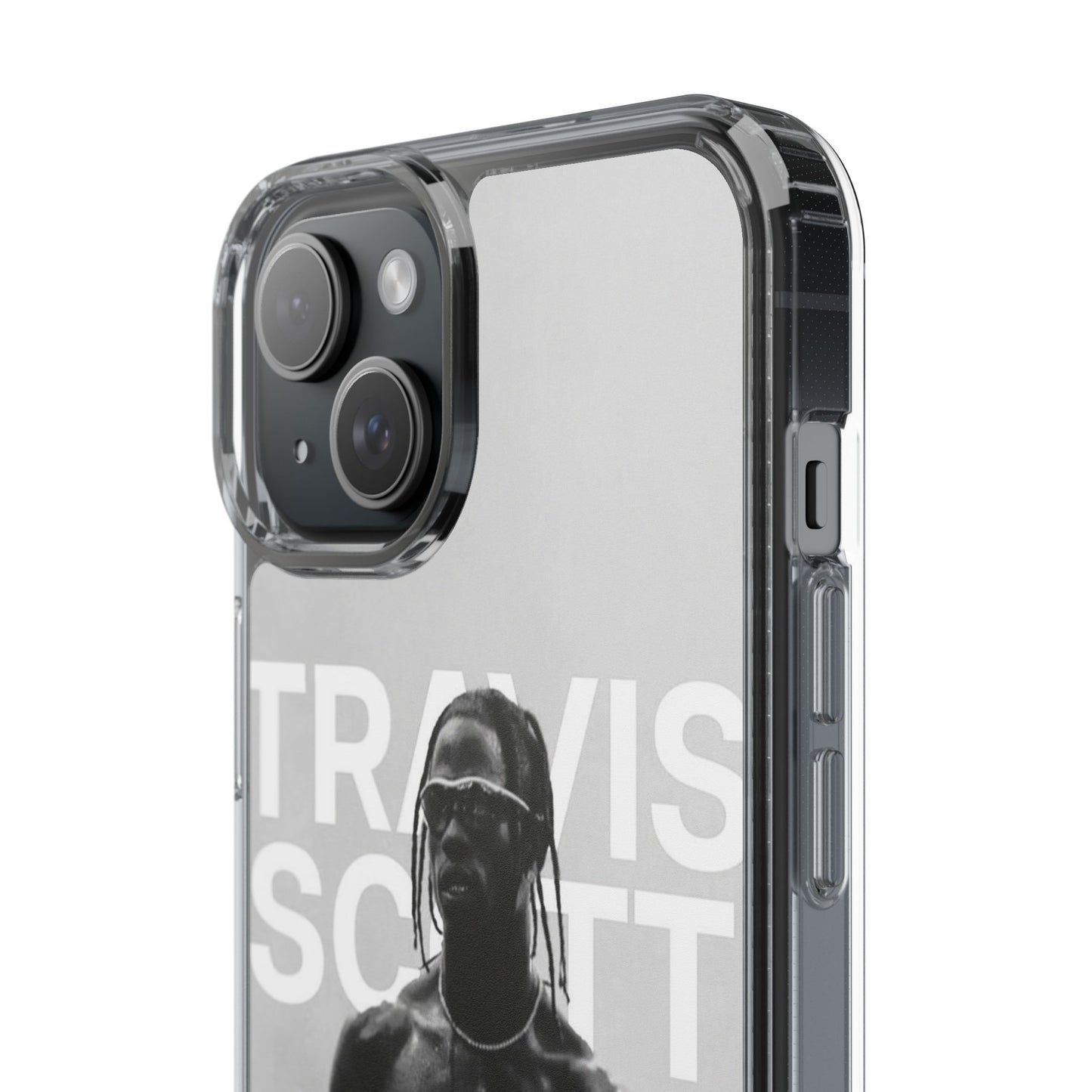 Travis Scott Clear Phone Case - Sleek Design for Music Lovers