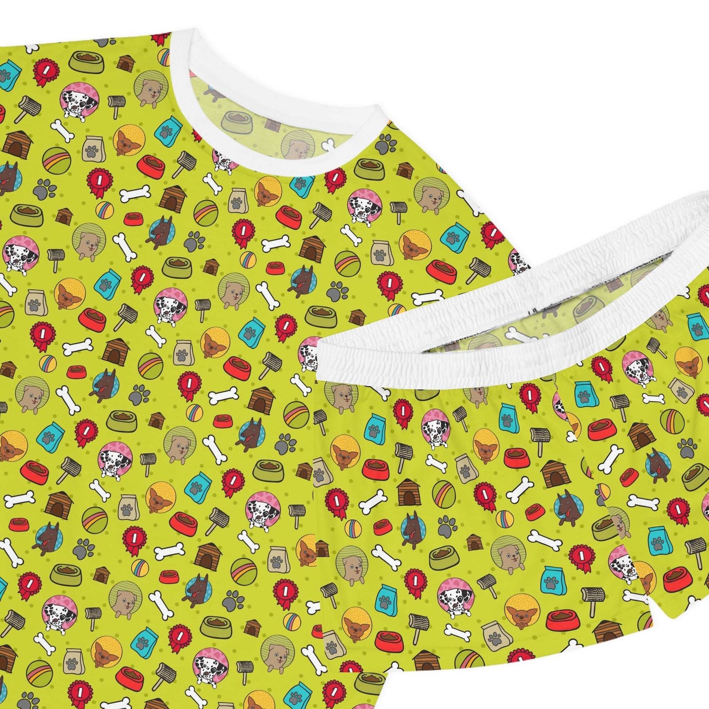 Fun & Colorful Women's Short Pajama Set | Cozy Sleepwear, Gift for Her, Summer - Roe Creation