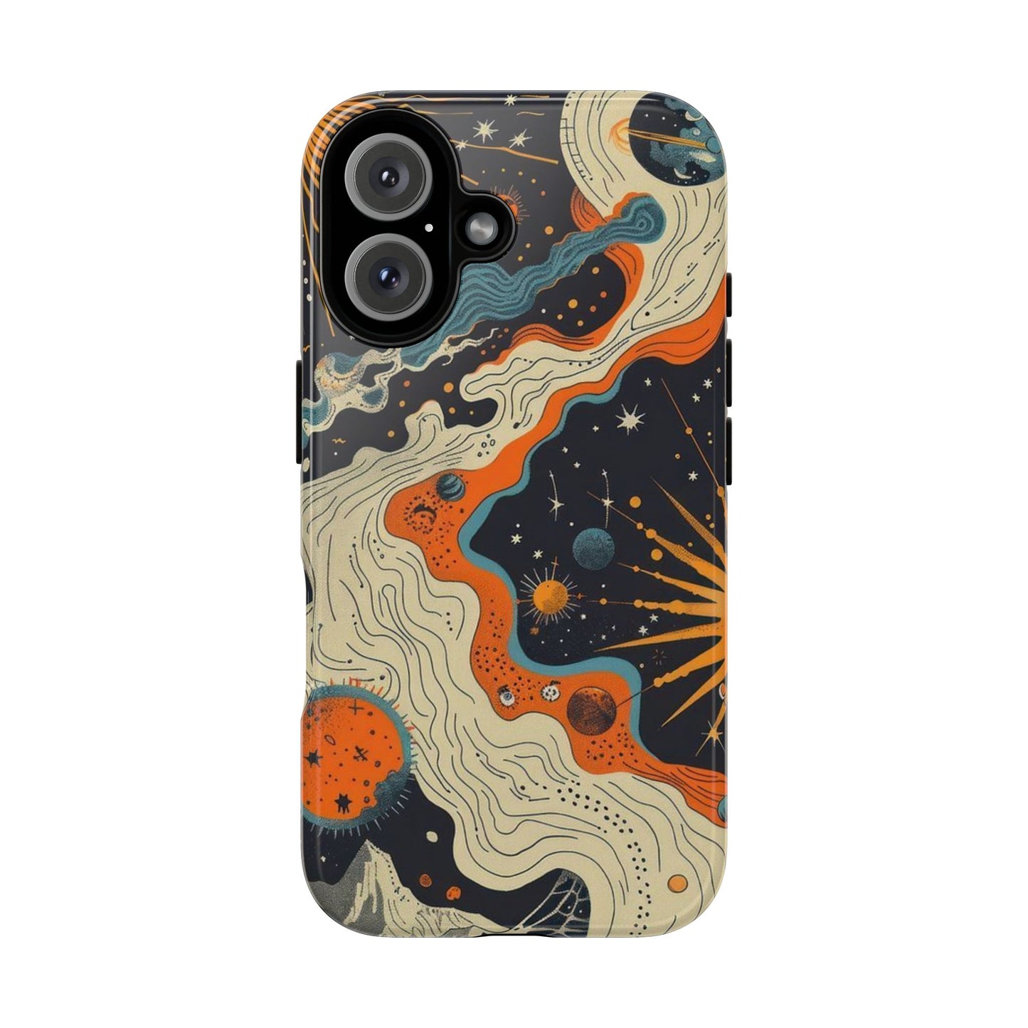 Vibrant Galaxy iPhone Case - Tough and Stylish for Cosmic Lovers - Roe Creation