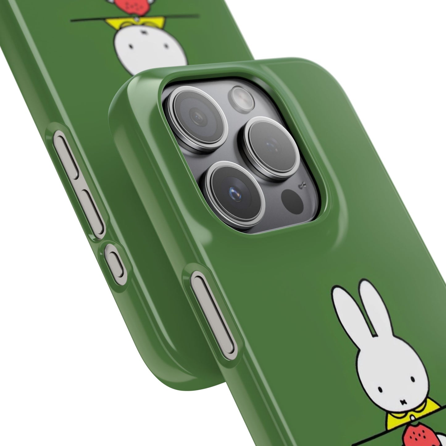 Miffy Phone Case, Snap Case, Green Miffy - iPhone, Samsung