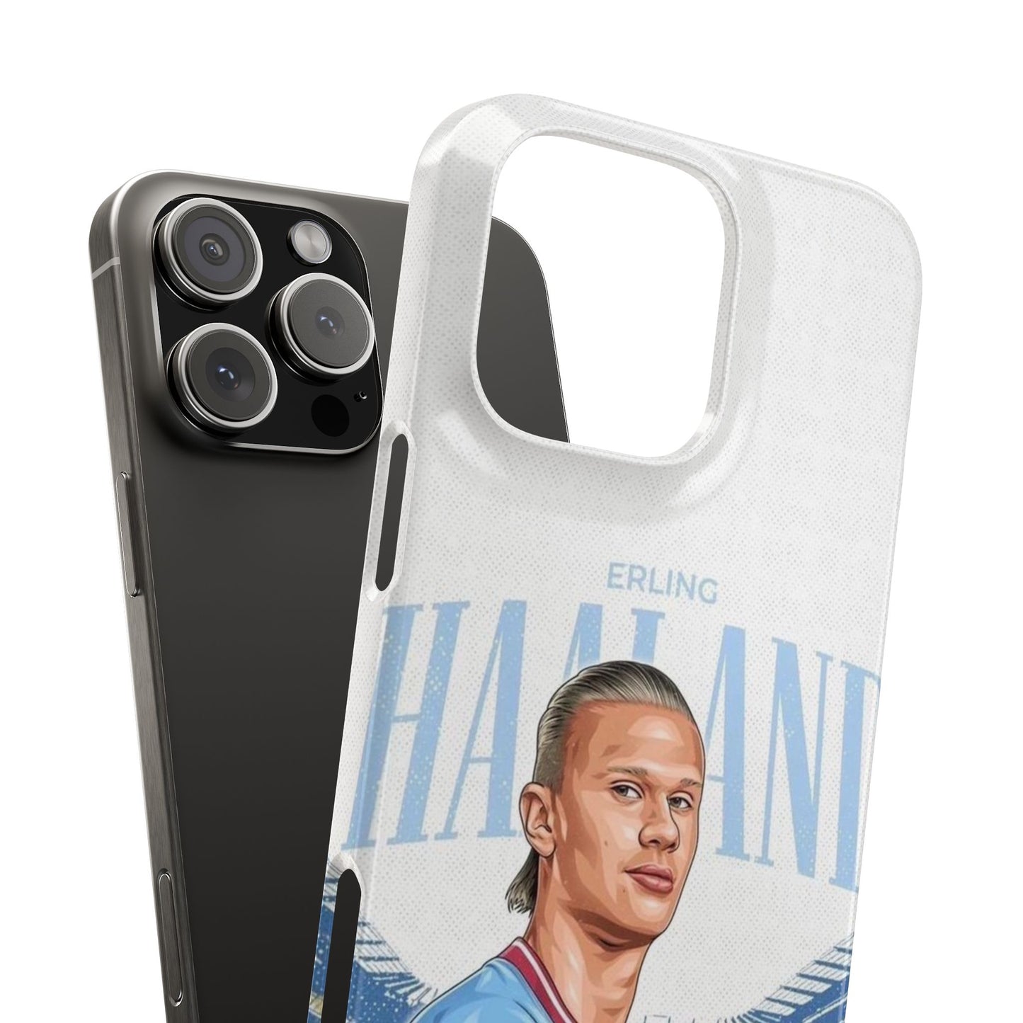 Erling Haaland Snap Case | Personalized Phone Case for Manchester City Fans