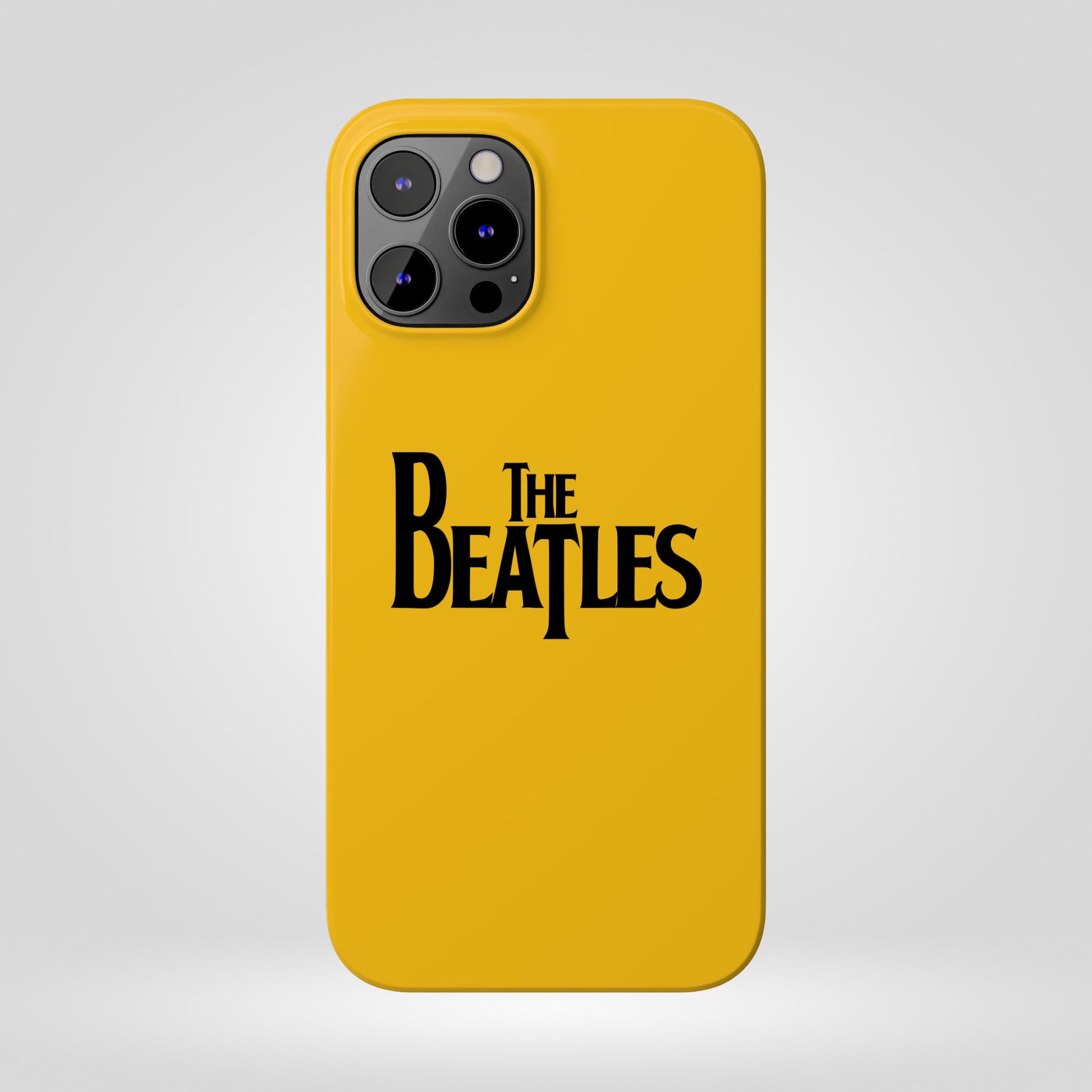 The Beatles Basic Yellow Slim Phone Case - iPhone - Roe Creation