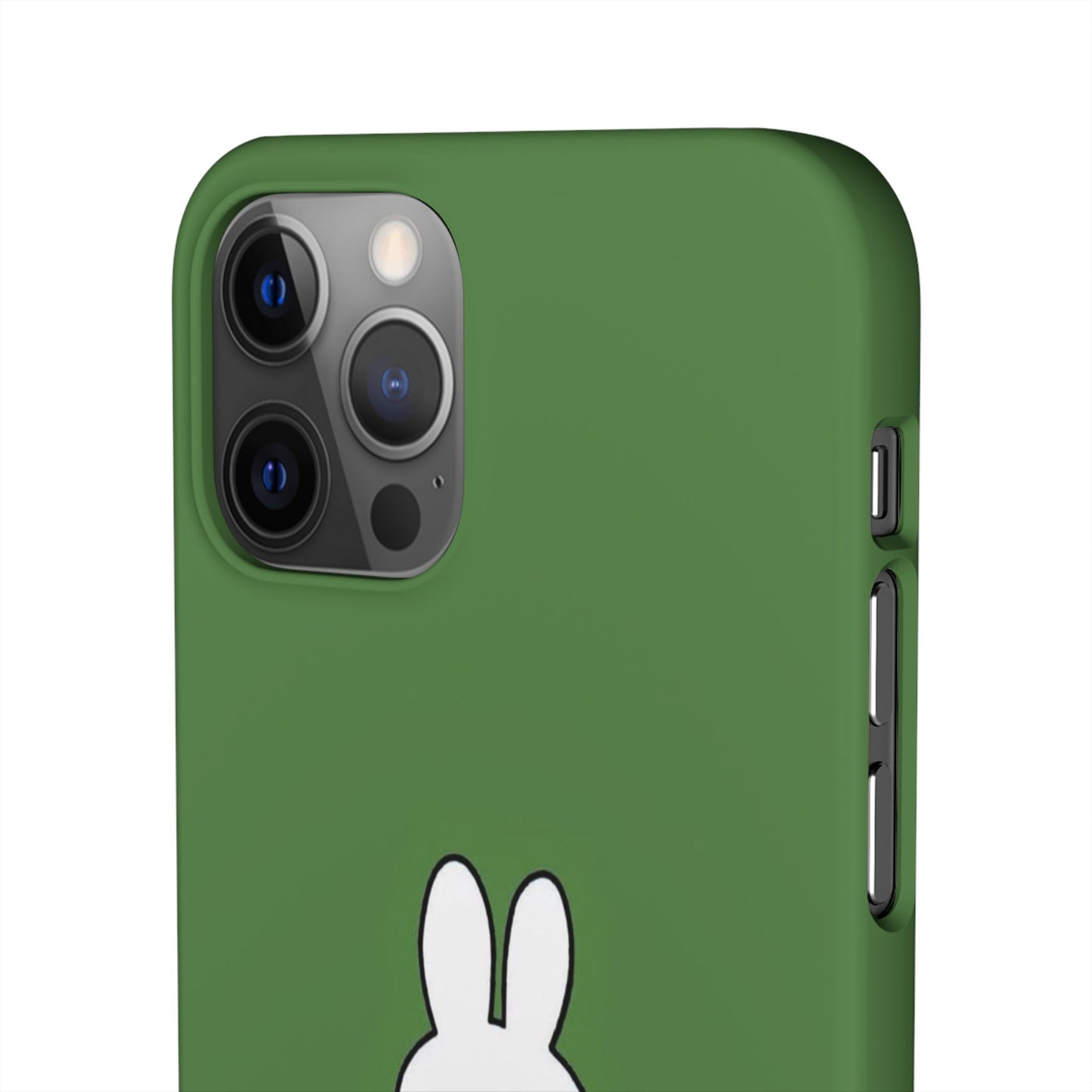 Miffy Phone Case, Snap Case, Green Miffy - iPhone, Samsung