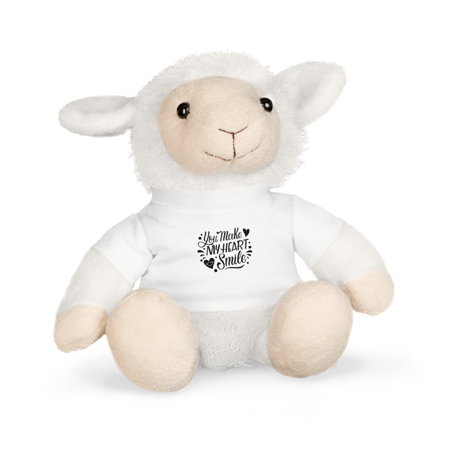 You Make My Heart Smile Plush Toy with T-Shirt Gift