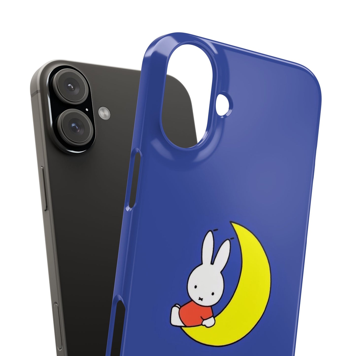 Miffy Phone Case, Moon Snap Case for Phones - iPhone, Samsung