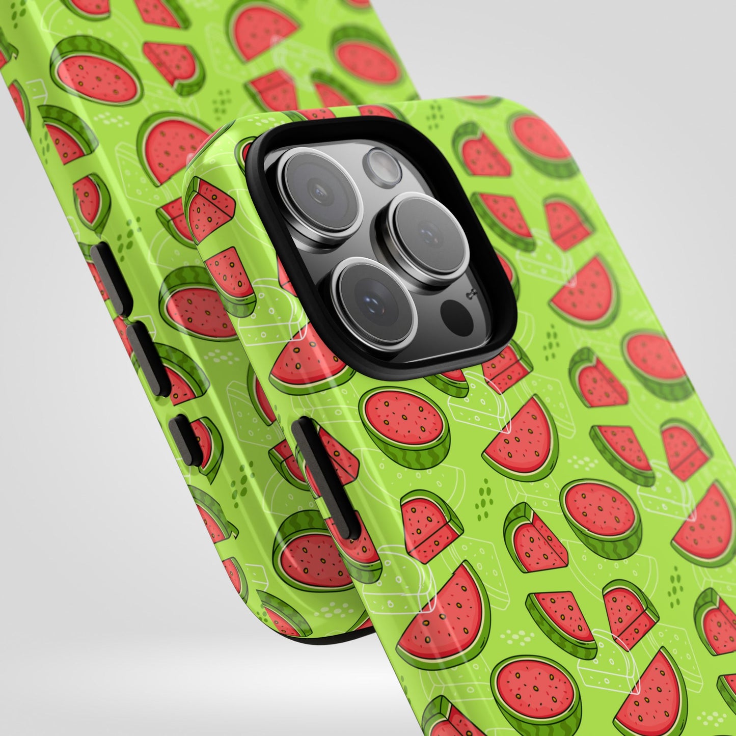 Watermelon Tough iPhone Case – Vibrant Fruit Phone Cover for Summer Vibes - Roe Creation