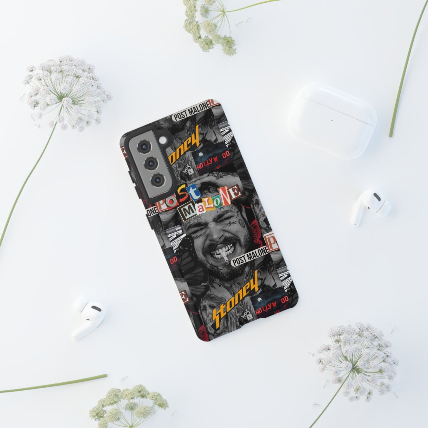Post Malone Tough Phone Case - Unique Stoney Design