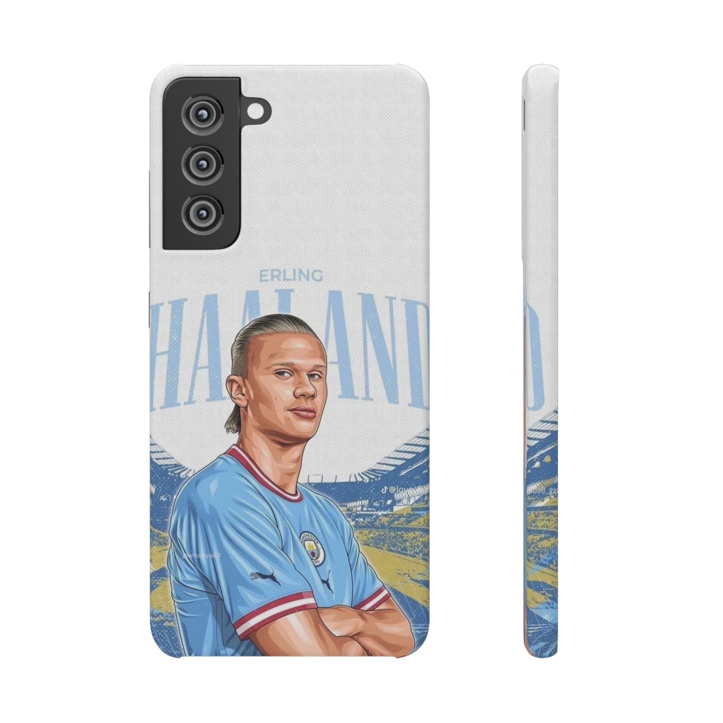 Erling Haaland Snap Case | Personalized Phone Case for Manchester City Fans