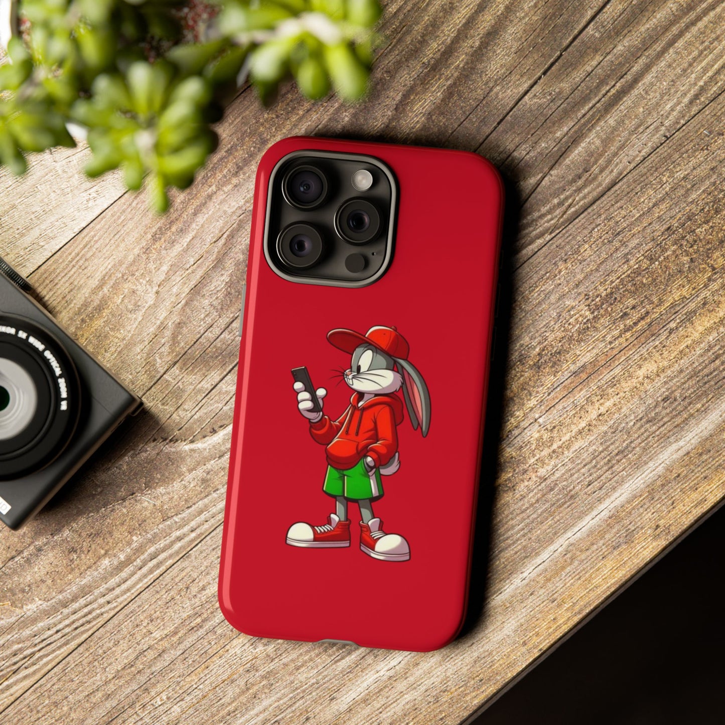 Bugs Bunny Cartoon Character Phone Case - Tough Cases Featuring Stylish Rabbit Design