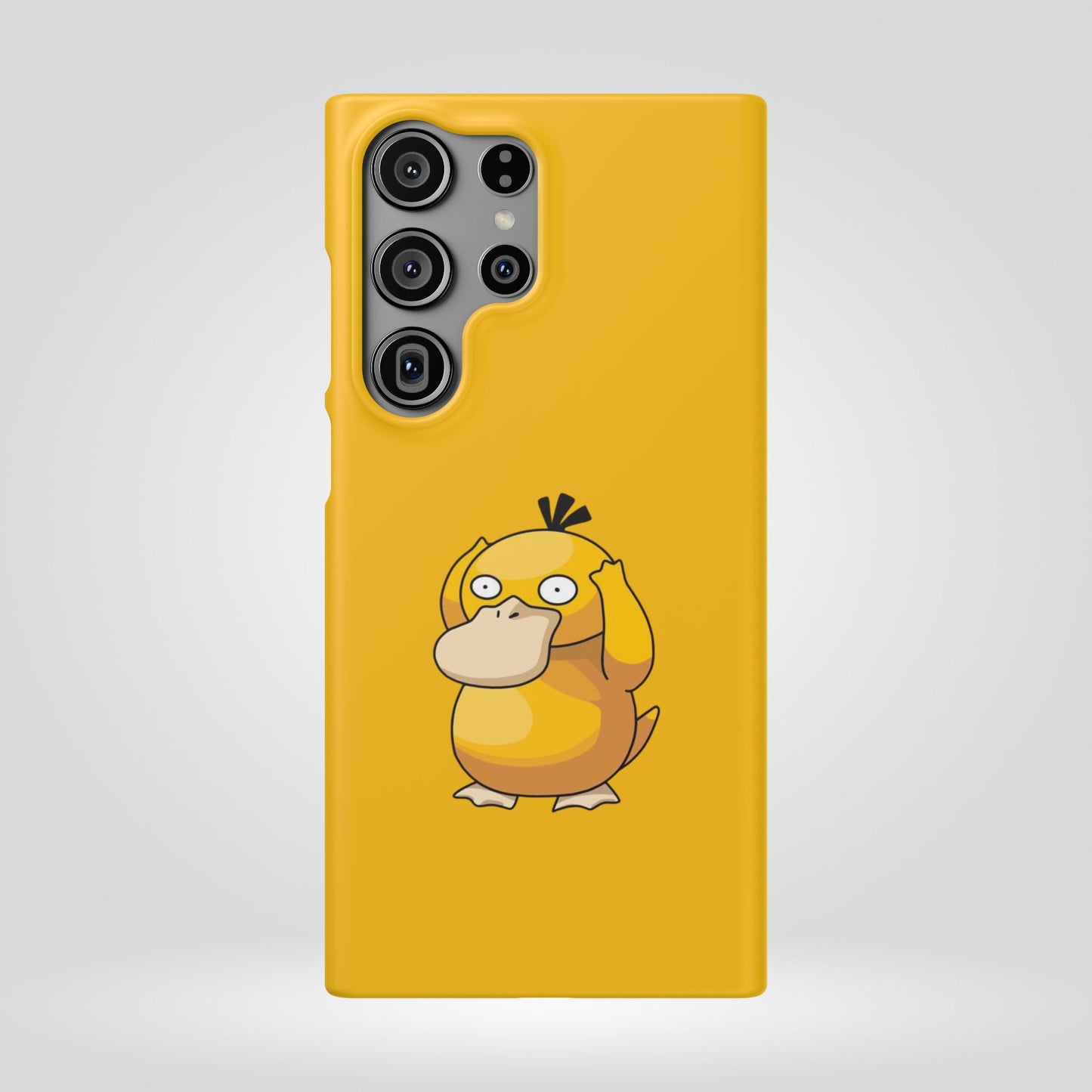 Psyduck Pokemon Snap Phone Cases, Yellow, Cartoon - iPhone, Samsung