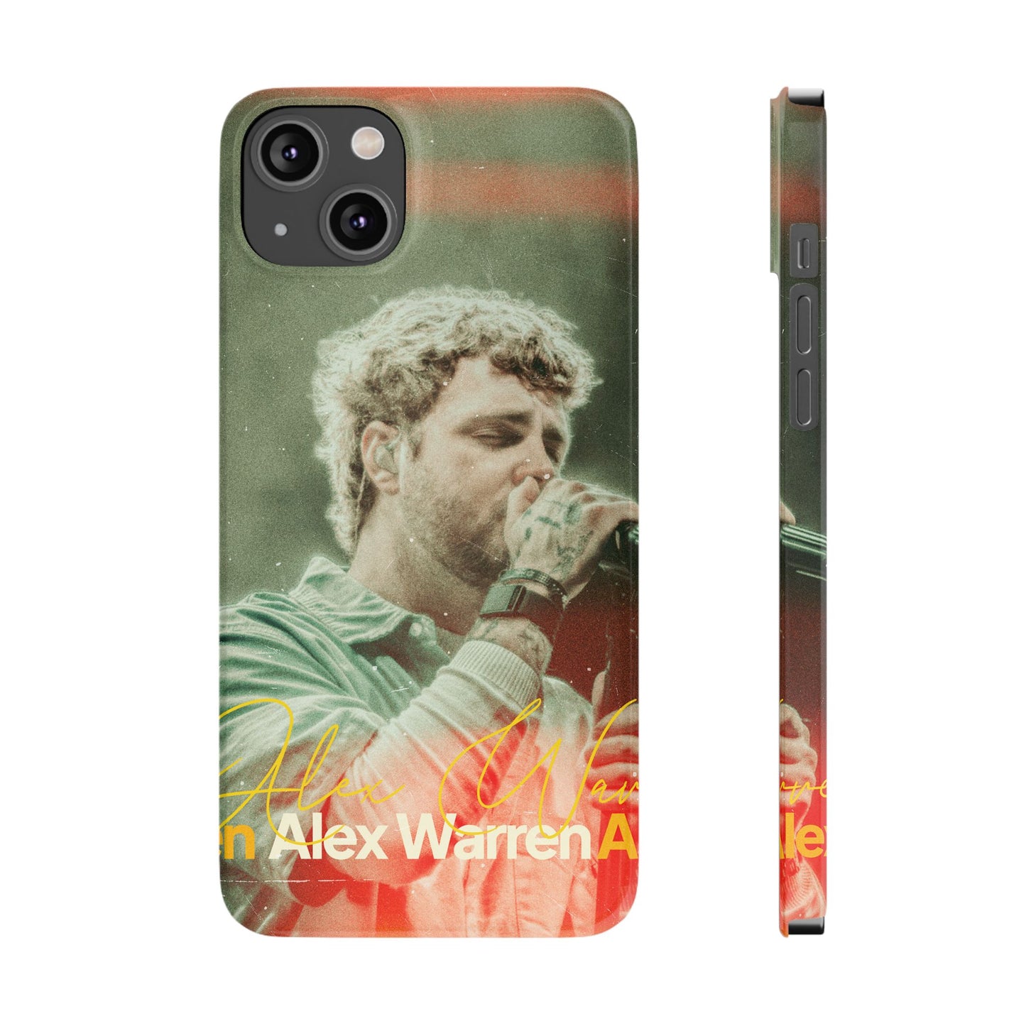 Alex Warren Slim Phone Cases for Lovers, Unique Smartphone Covers, Perfect for Gifting, Concert Enthusiasts