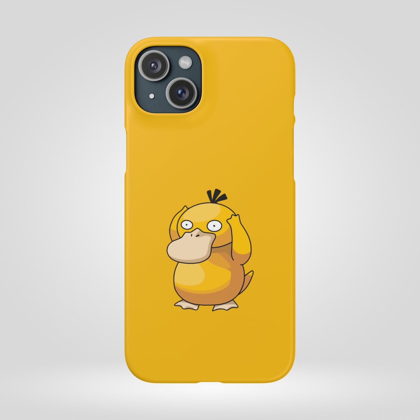Psyduck Pokemon Snap Phone Cases, Yellow, Cartoon - iPhone, Samsung