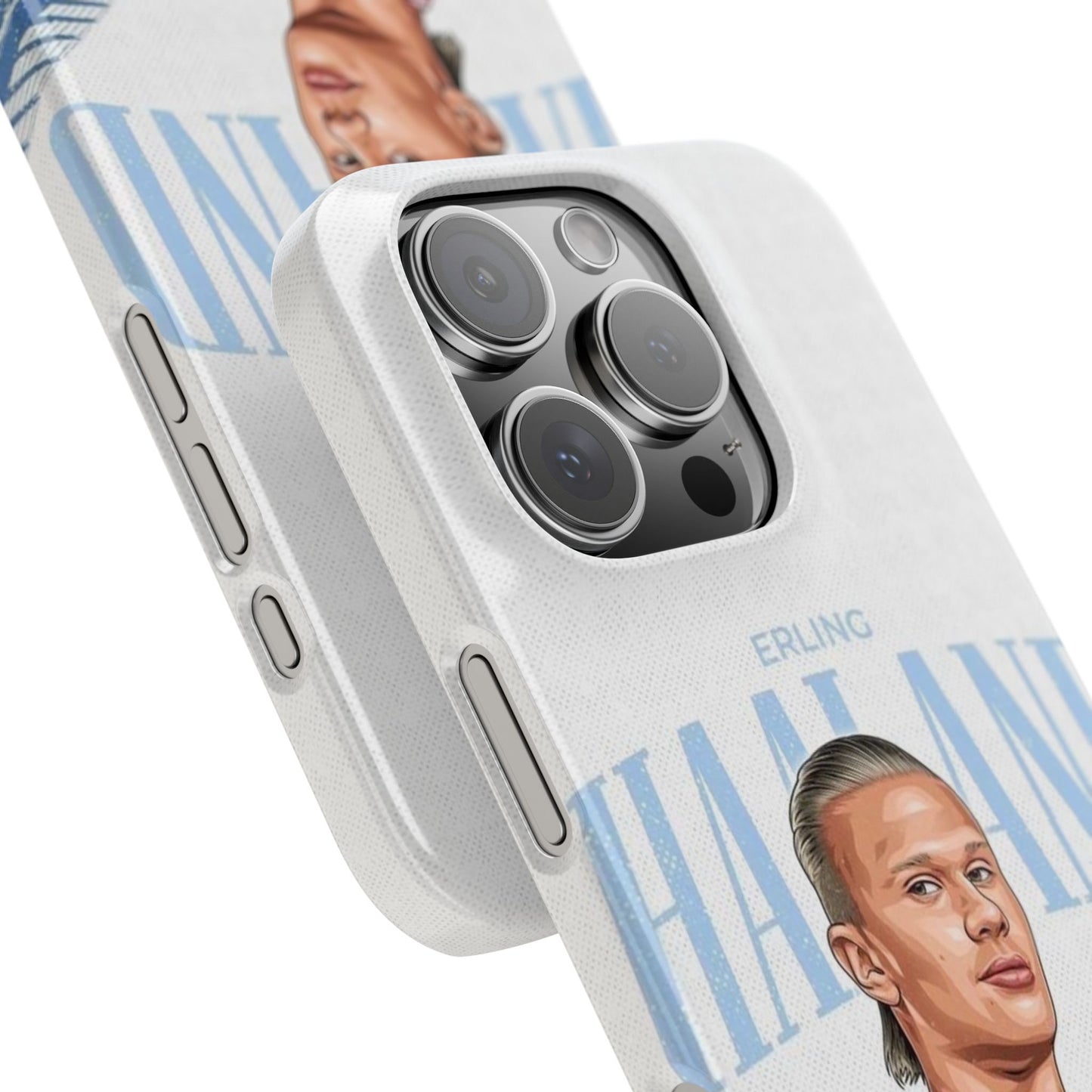 Erling Haaland Snap Case | Personalized Phone Case for Manchester City Fans