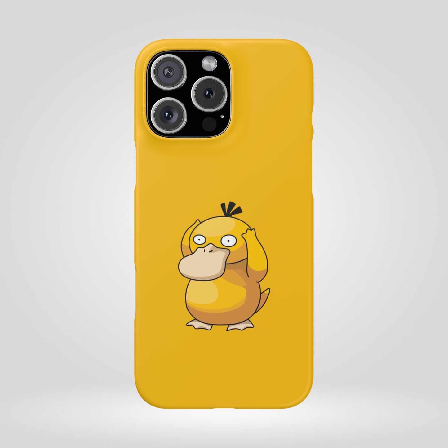Psyduck Pokemon Snap Phone Cases, Yellow, Cartoon - iPhone, Samsung