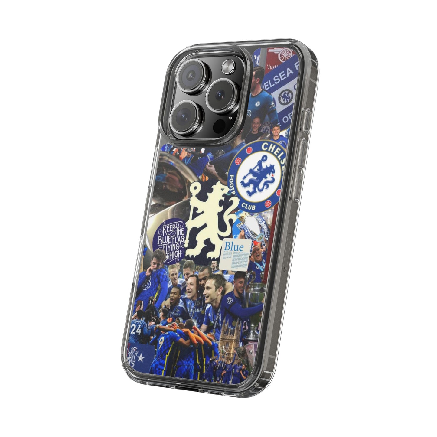 Chelsea Football Club Clear iPhone Case - Perfect for Fans and Celebrations