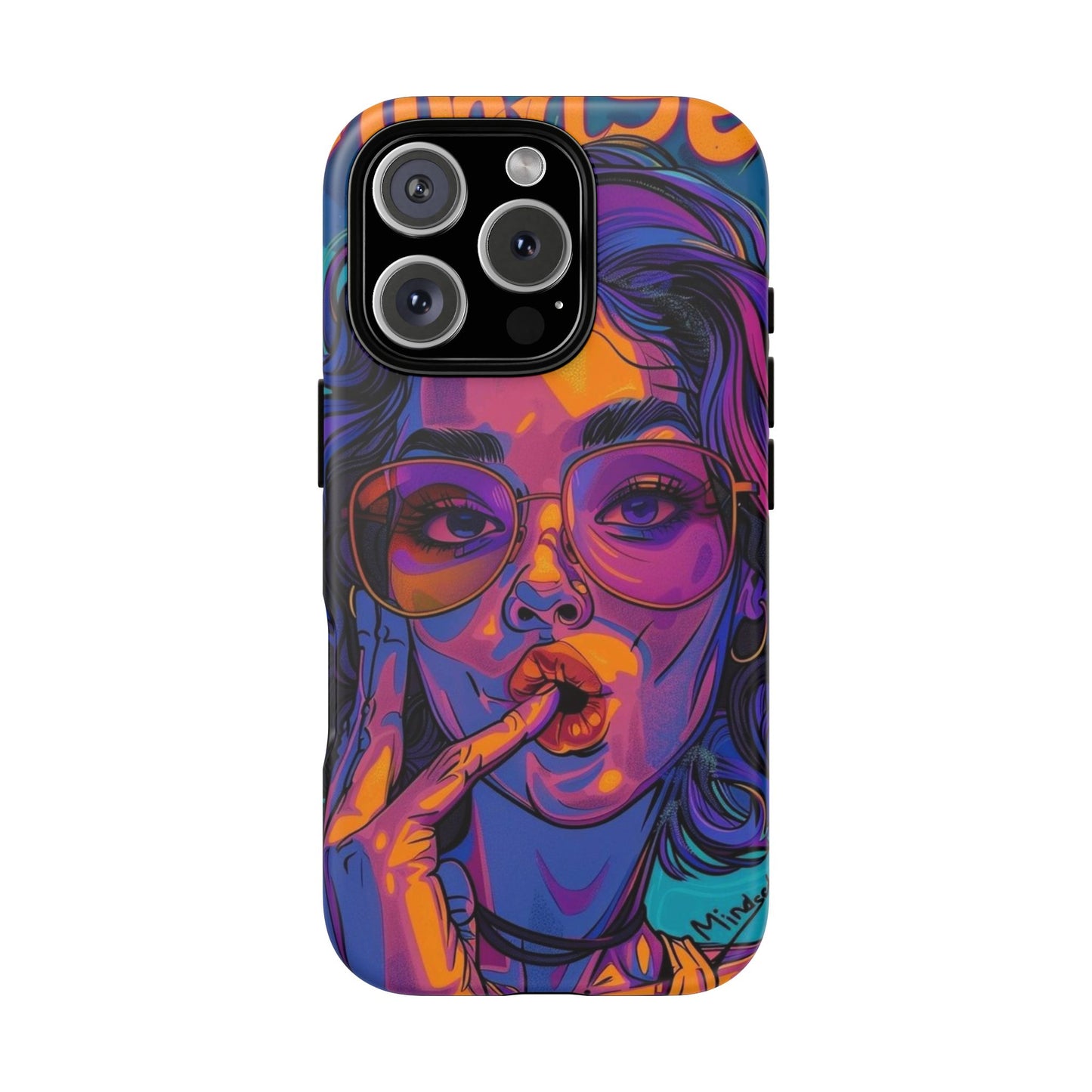 Artistic iPhone Case - Bold Colorful Design for Trendsetters