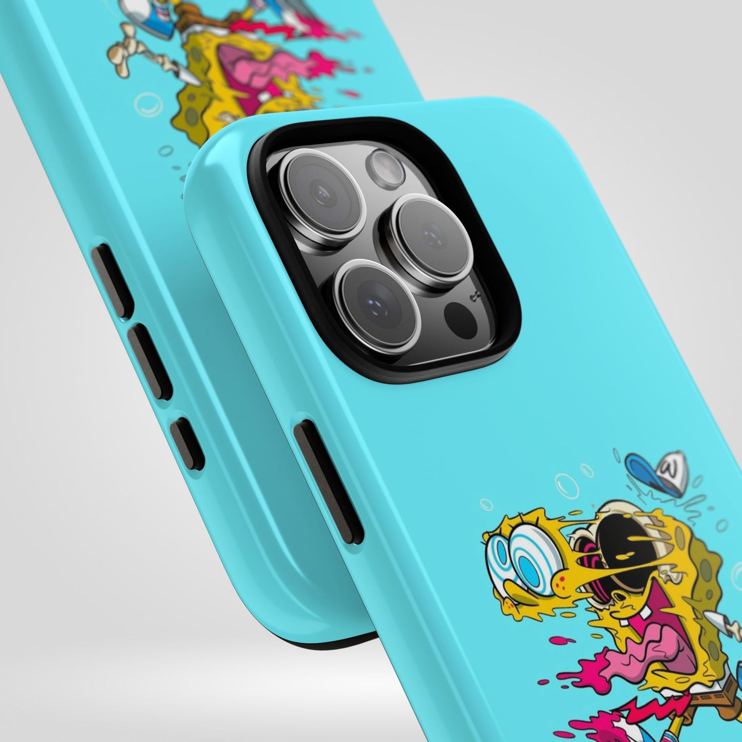 Funny SpongeBob Tough iPhone Case – Cartoon Vibes for Kids & Adults