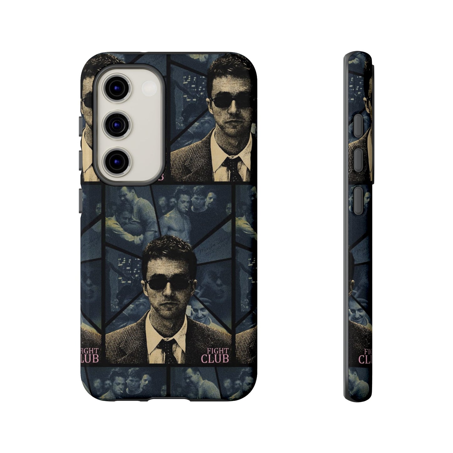 Fight Club Edward Norton Tough Phone Case - Edgy Design for Movie Fans