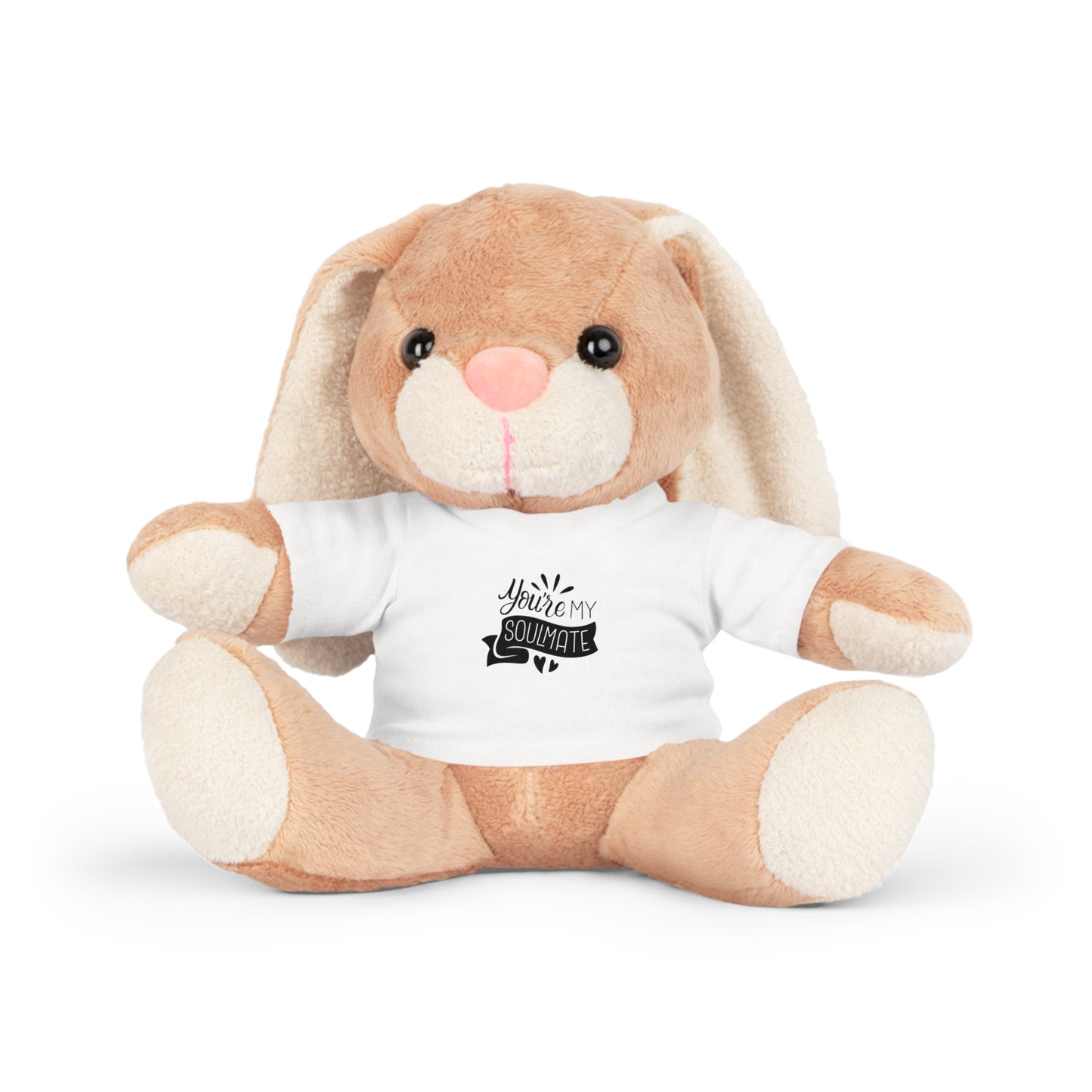 You Are My Soulmate Plush Toy with Cute T-Shirt | Perfect Gift for Romantic Occasions