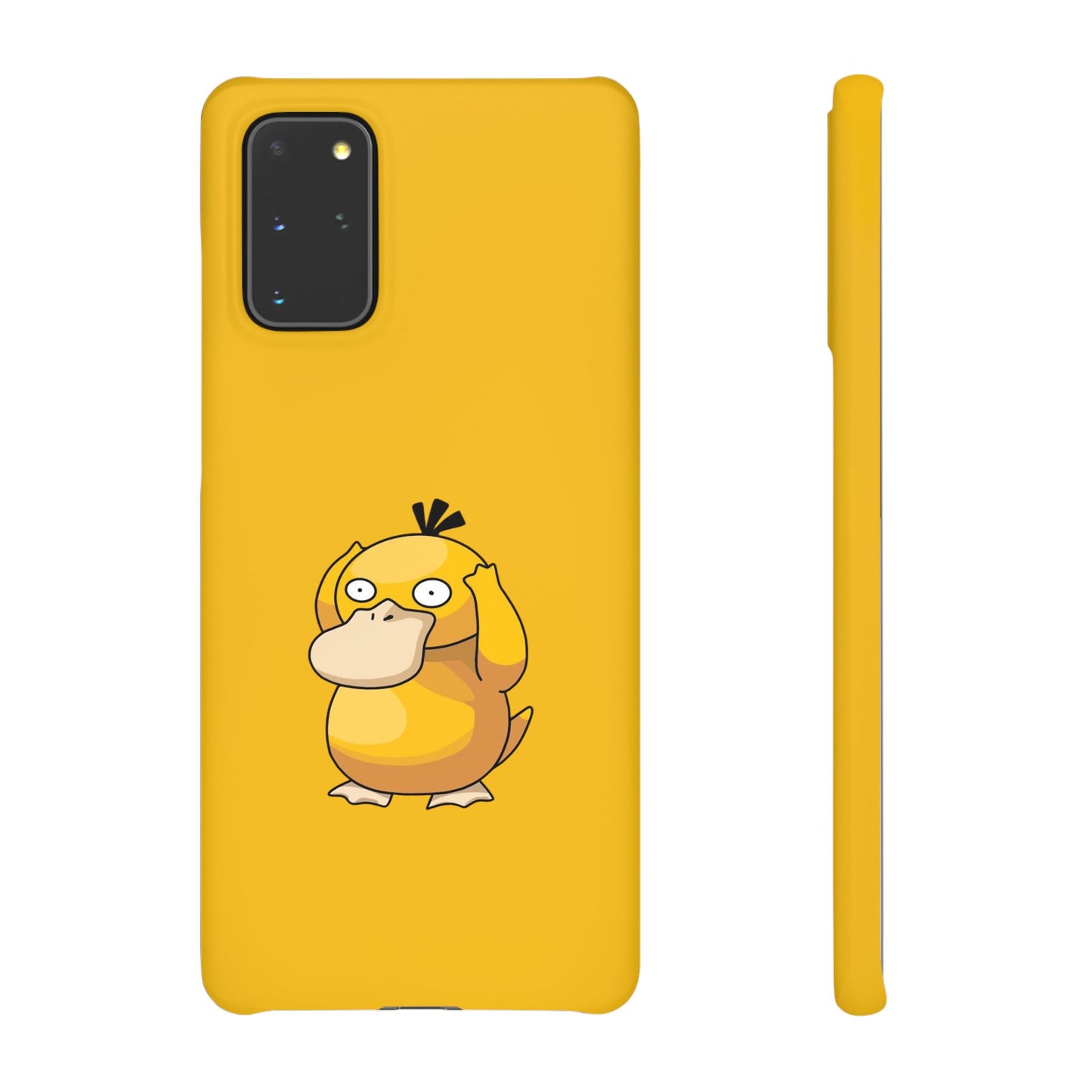 Psyduck Pokemon Snap Phone Cases, Yellow, Cartoon - iPhone, Samsung