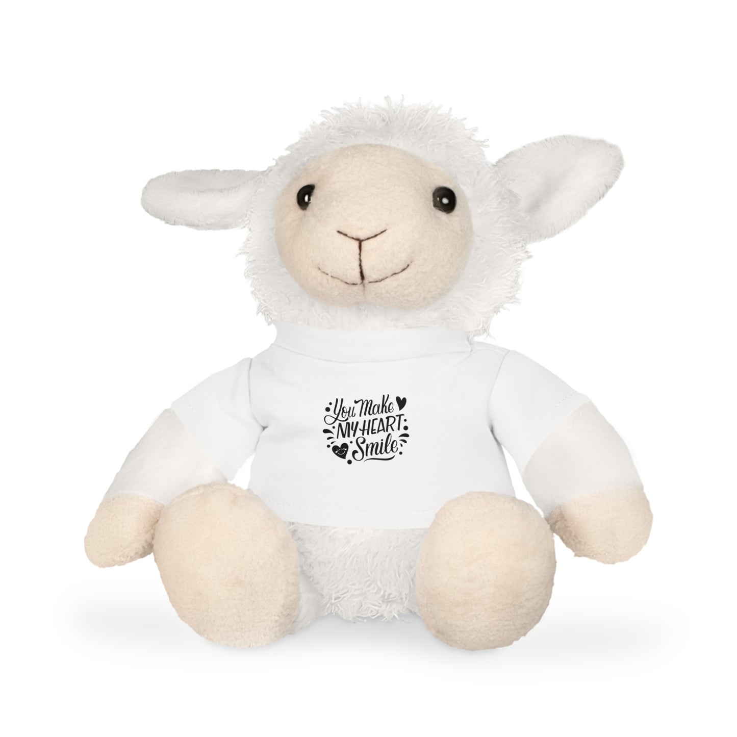 You Make My Heart Smile Plush Toy with T-Shirt Gift
