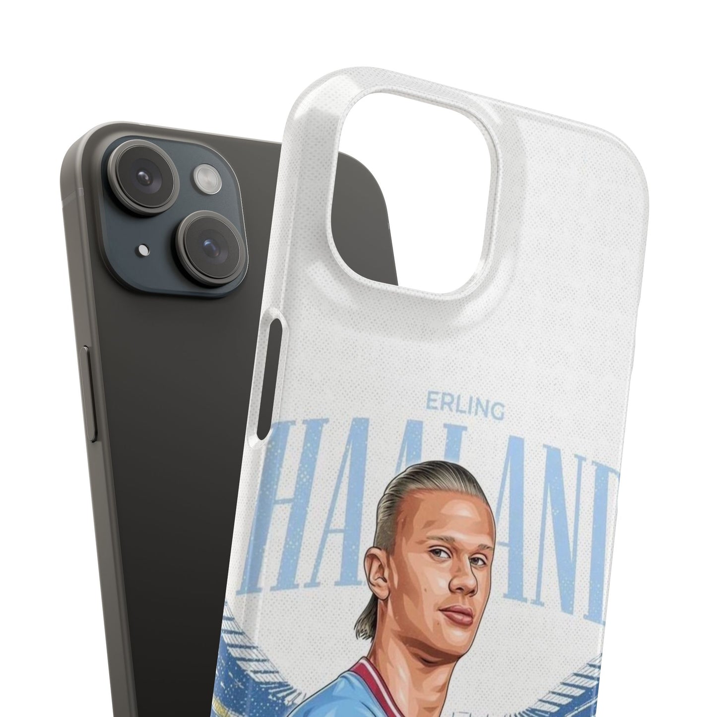 Erling Haaland Snap Case | Personalized Phone Case for Manchester City Fans