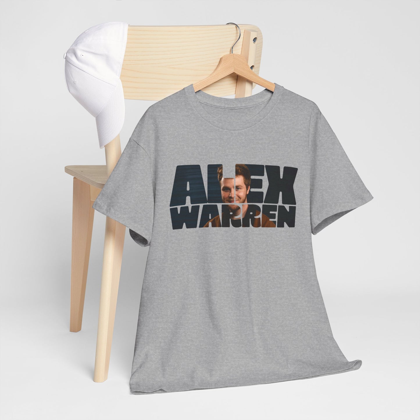 Alex Warren Unisex Heavy Cotton Tee - Casual Comfort Wear