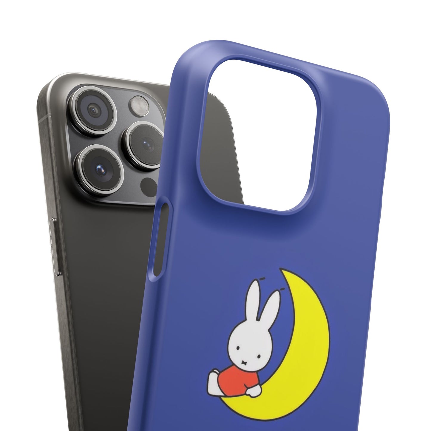 Miffy Phone Case, Moon Snap Case for Phones - iPhone, Samsung