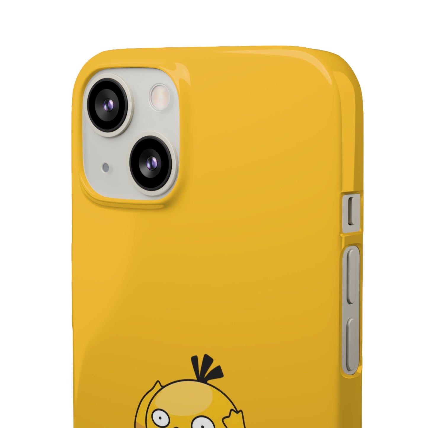 Psyduck Pokemon Snap Phone Cases, Yellow, Cartoon - iPhone, Samsung