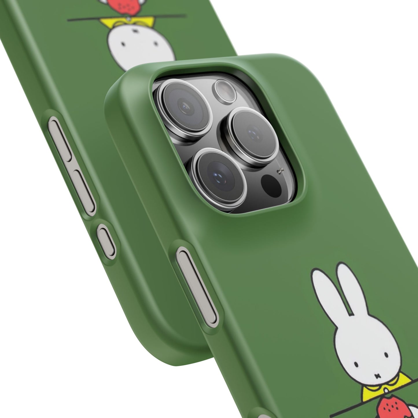 Miffy Phone Case, Snap Case, Green Miffy - iPhone, Samsung