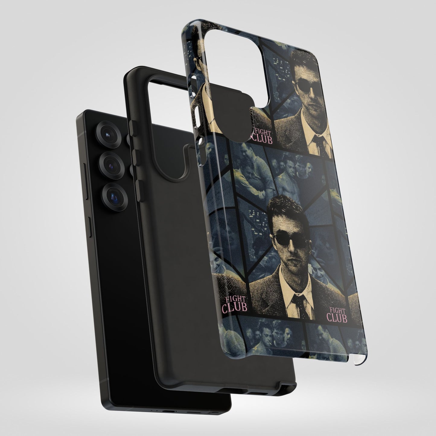 Fight Club Edward Norton Tough Phone Case - Edgy Design for Movie Fans