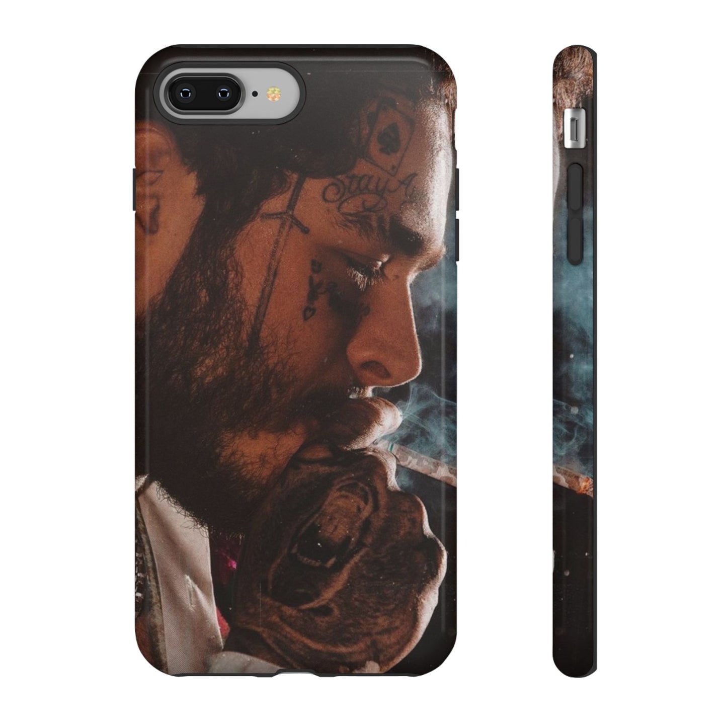 Post Malone Tough Cases for Fans - Artistic Phone Case with Smoky Vibe