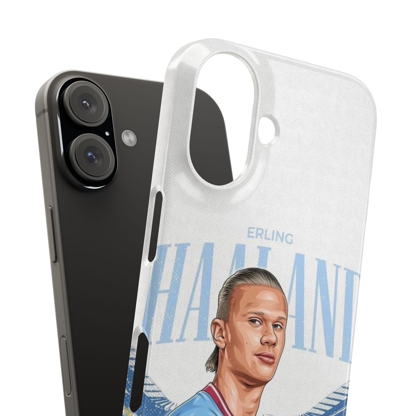 Erling Haaland Snap Case | Personalized Phone Case for Manchester City Fans