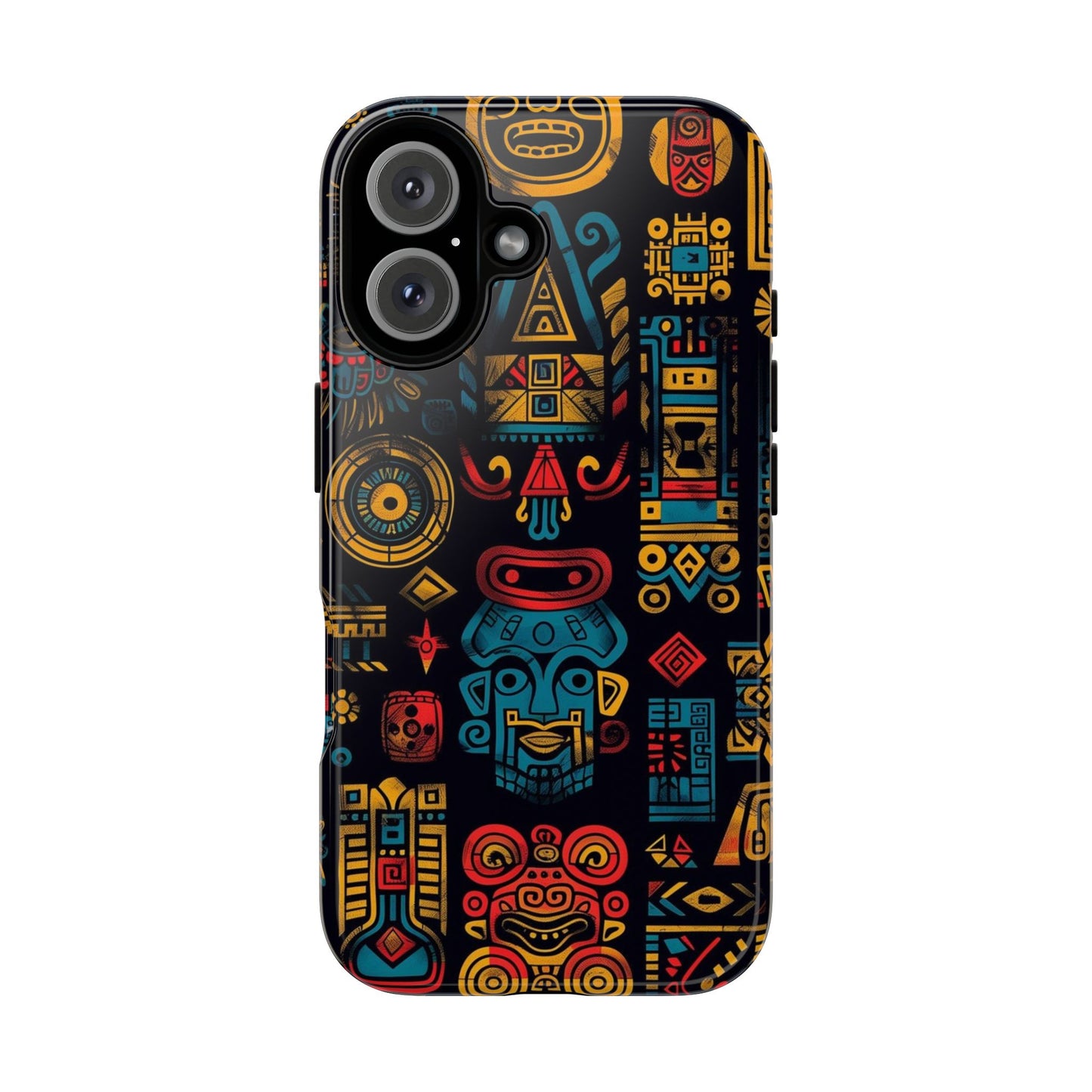 Vibrant Aztec iPhone Case - Tough Cases for Unique Style