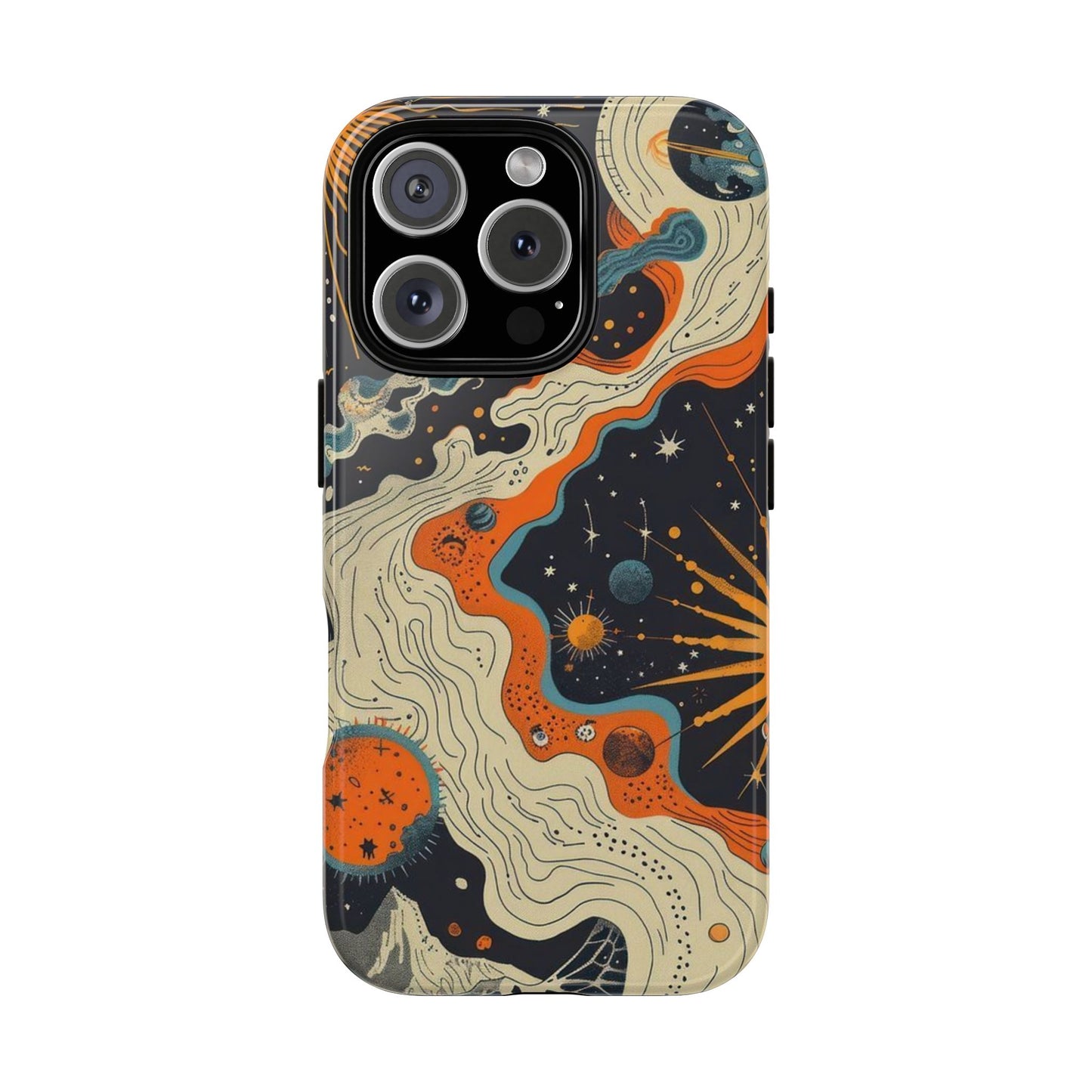 Vibrant Galaxy iPhone Case - Tough and Stylish for Cosmic Lovers - Roe Creation