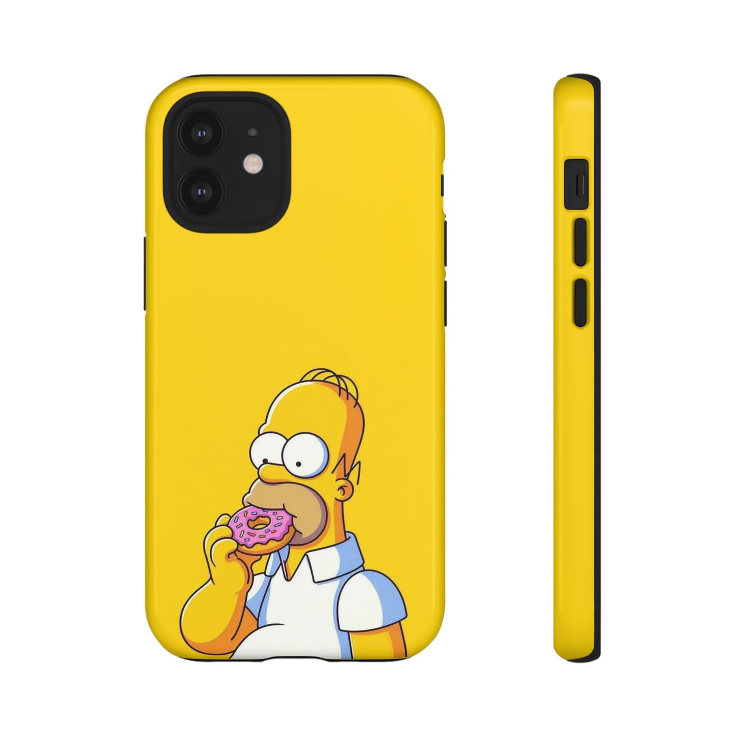 Homer Simpson Phone Case - iPhone, Samsung, Unique Protection for Fans, Cartoon Phone Cover, Gift for Simpsons Lovers, Durable Tough Case