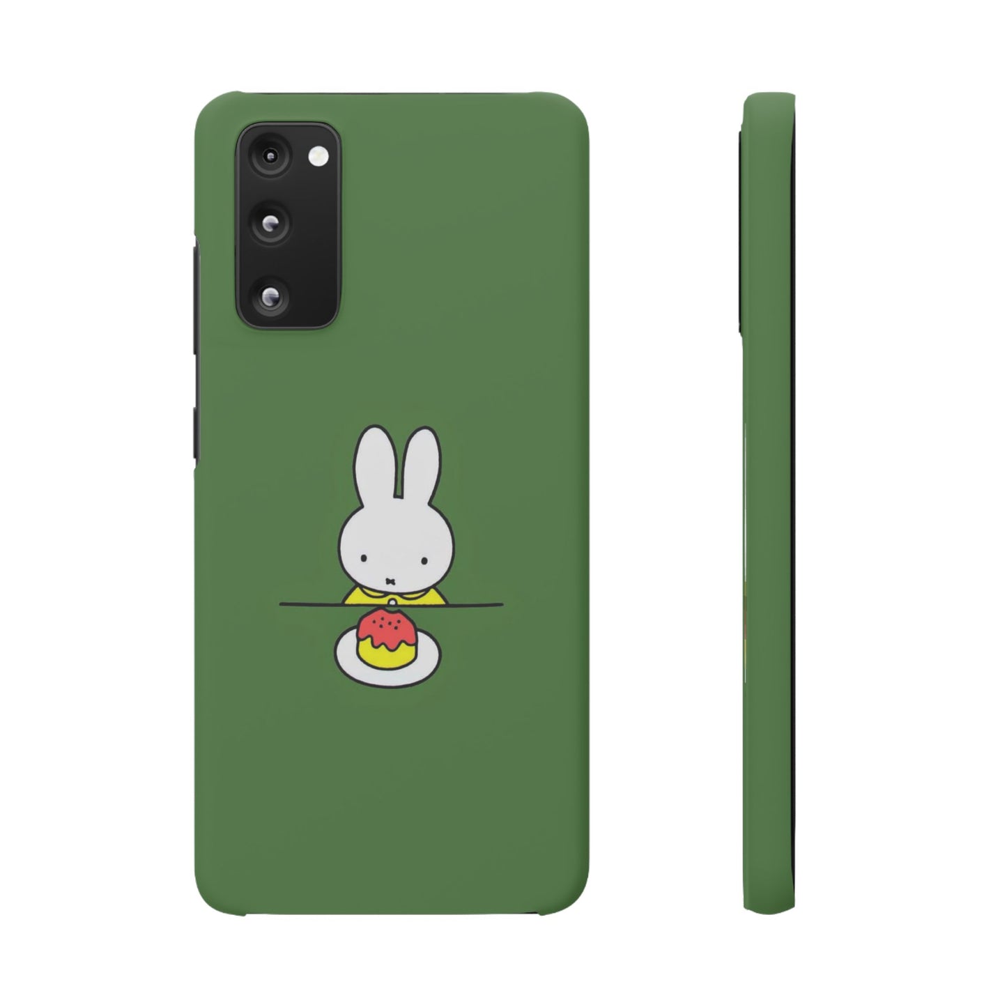 Miffy Phone Case, Snap Case, Green Miffy - iPhone, Samsung
