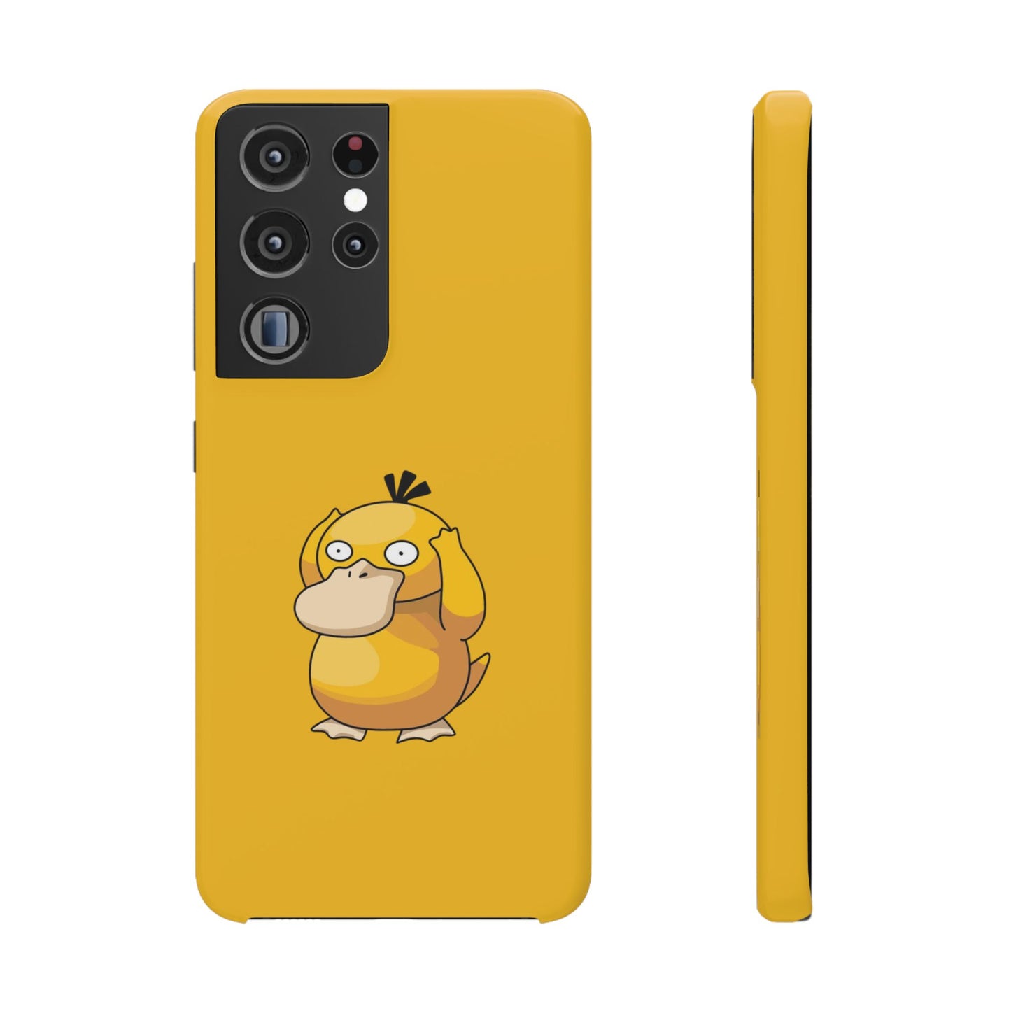 Psyduck Pokemon Snap Phone Cases, Yellow, Cartoon - iPhone, Samsung