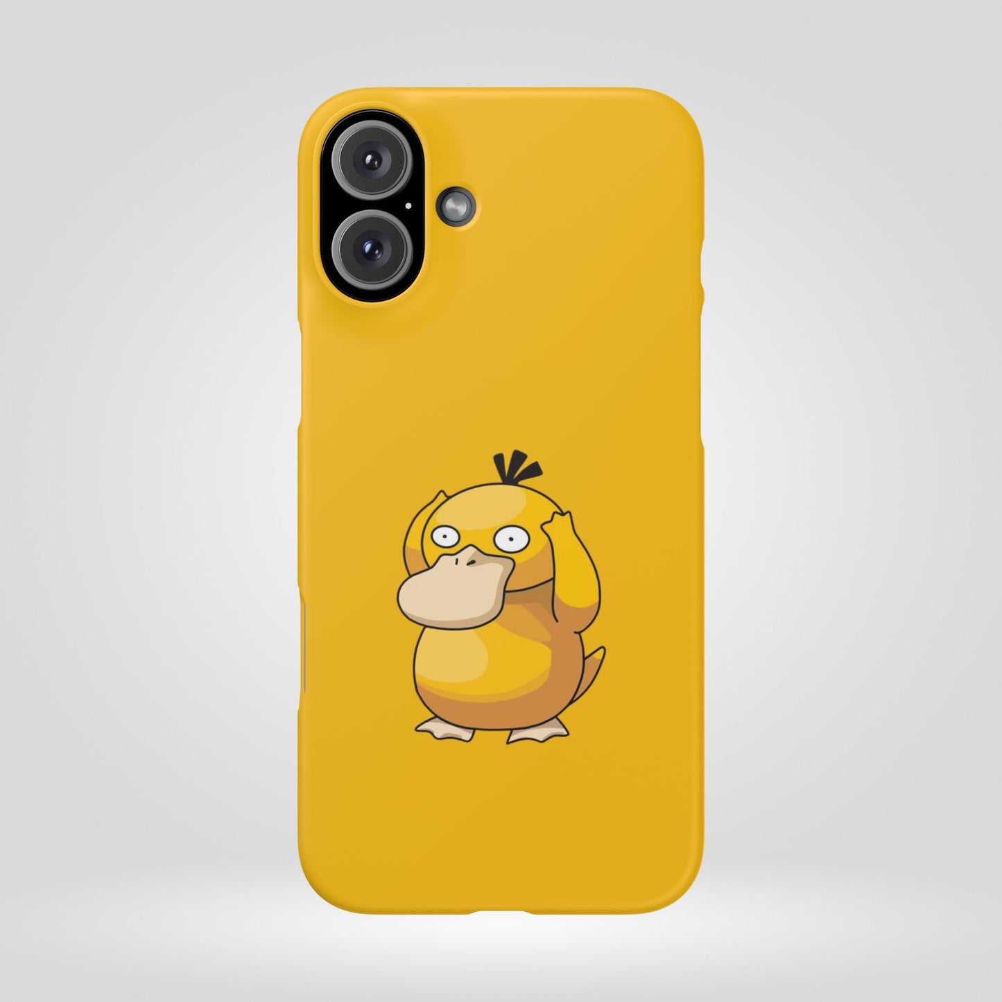 Psyduck Pokemon Snap Phone Cases, Yellow, Cartoon - iPhone, Samsung