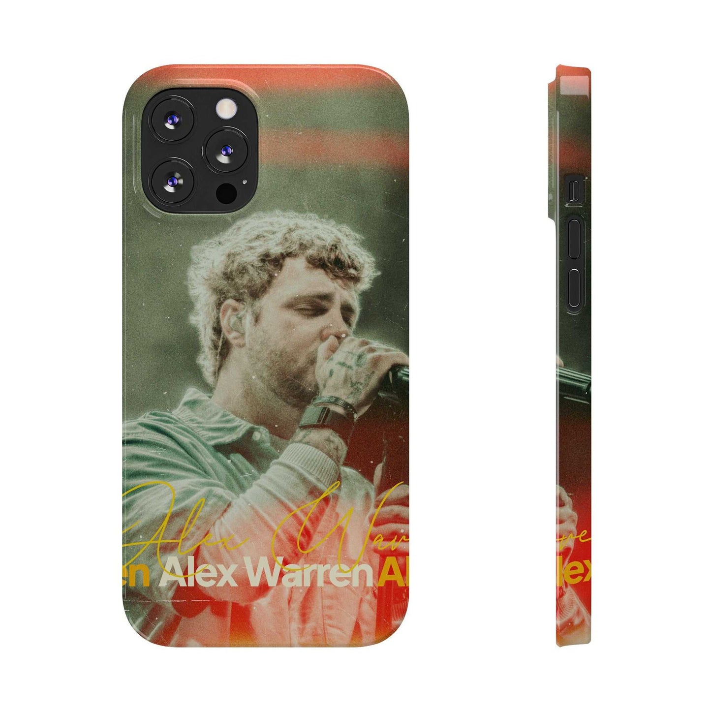 Alex Warren Slim Phone Cases for Lovers, Unique Smartphone Covers, Perfect for Gifting, Concert Enthusiasts.