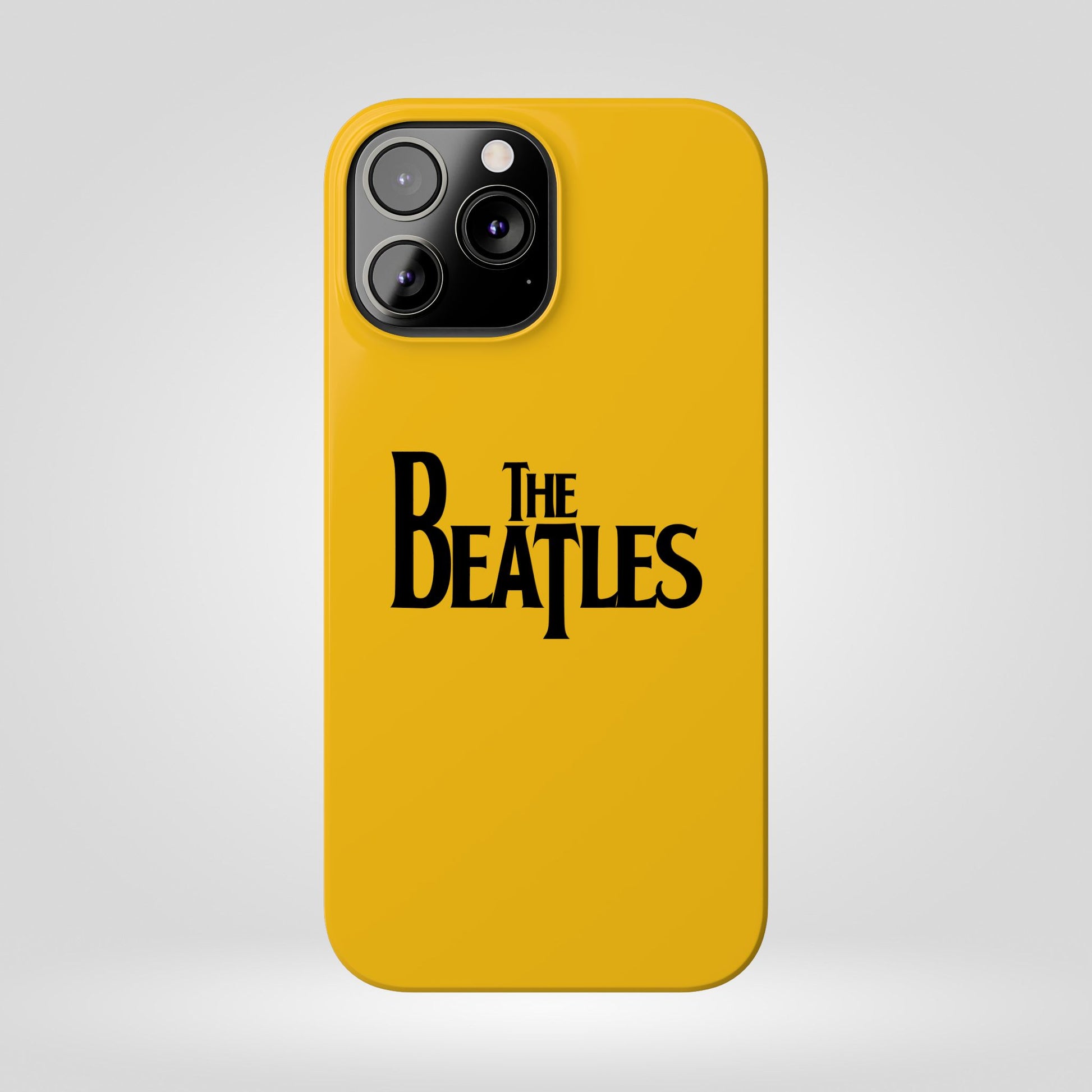 The Beatles Basic Yellow Slim Phone Case - iPhone - Roe Creation