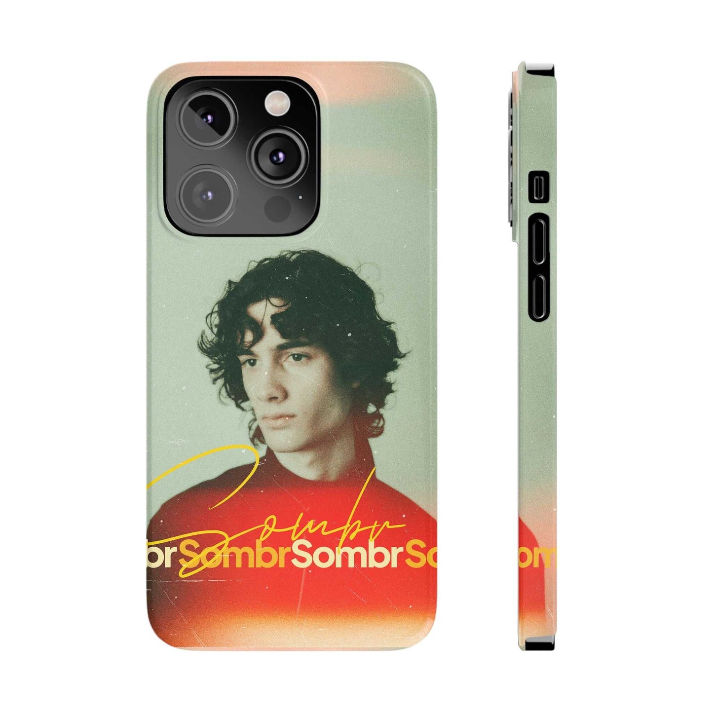 Sombr Slim Phone Cases - Trendy Design, Custom Gifts, Stylish Protection, Perfect for Teens, Unique Accessories.