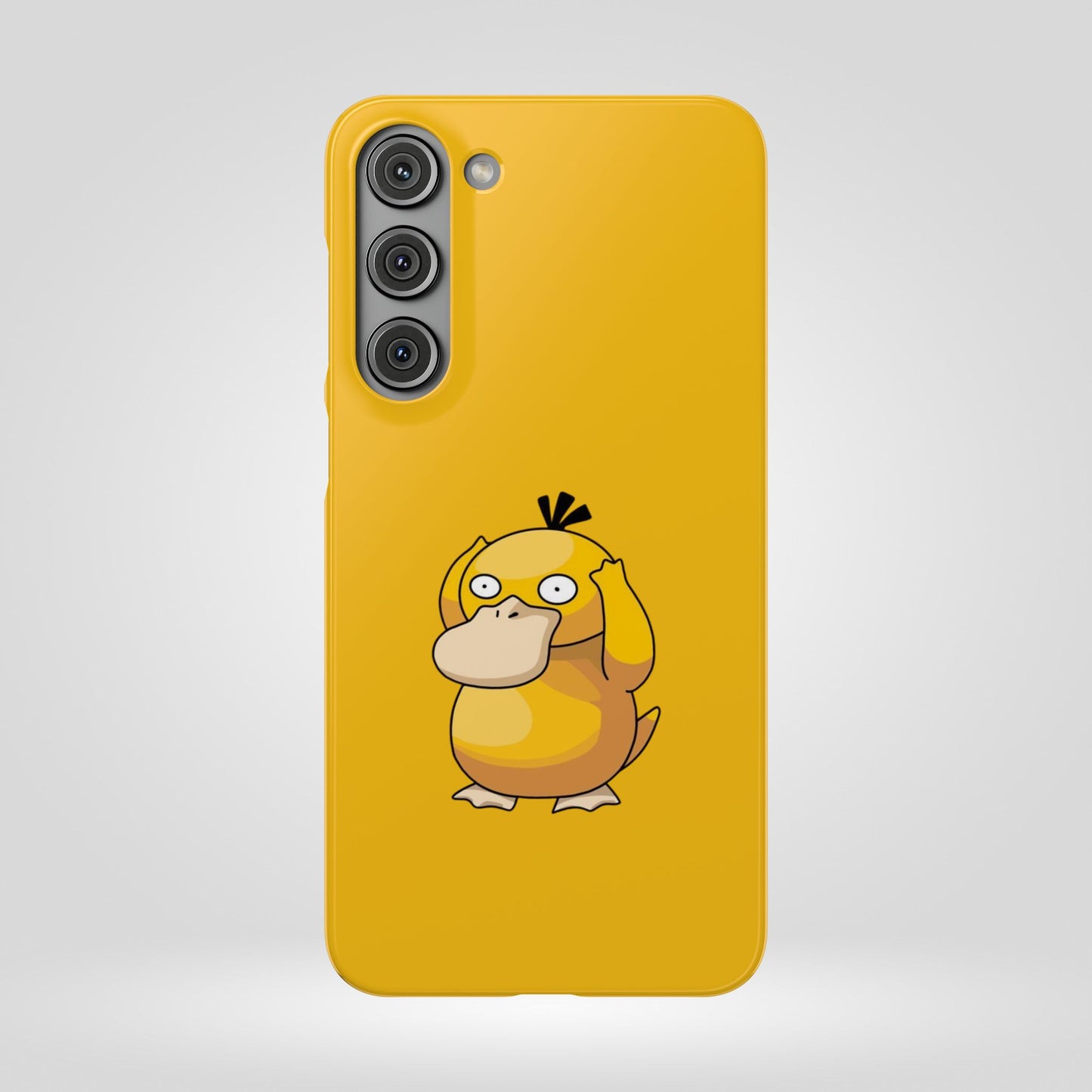 Psyduck Pokemon Snap Phone Cases, Yellow, Cartoon - iPhone, Samsung