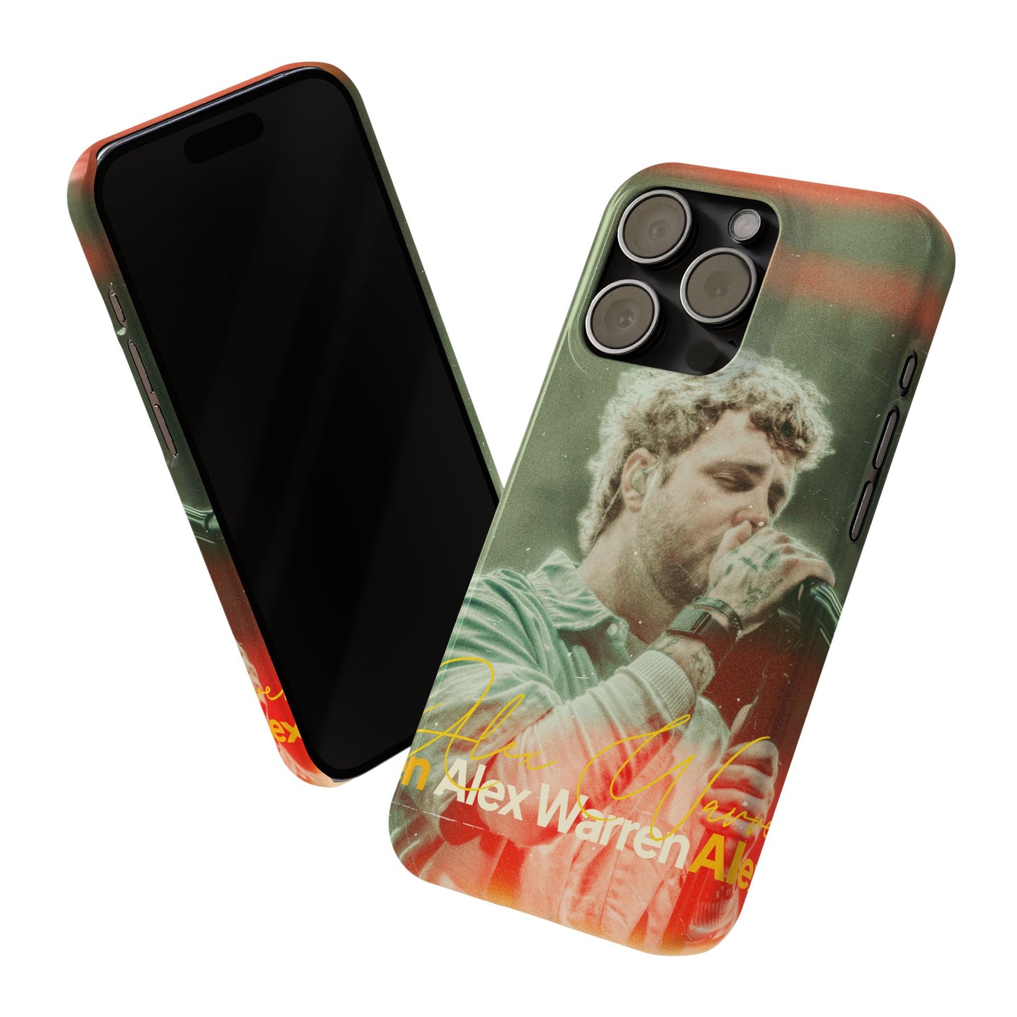 Alex Warren Slim Phone Cases for Lovers, Unique Smartphone Covers, Perfect for Gifting, Concert Enthusiasts