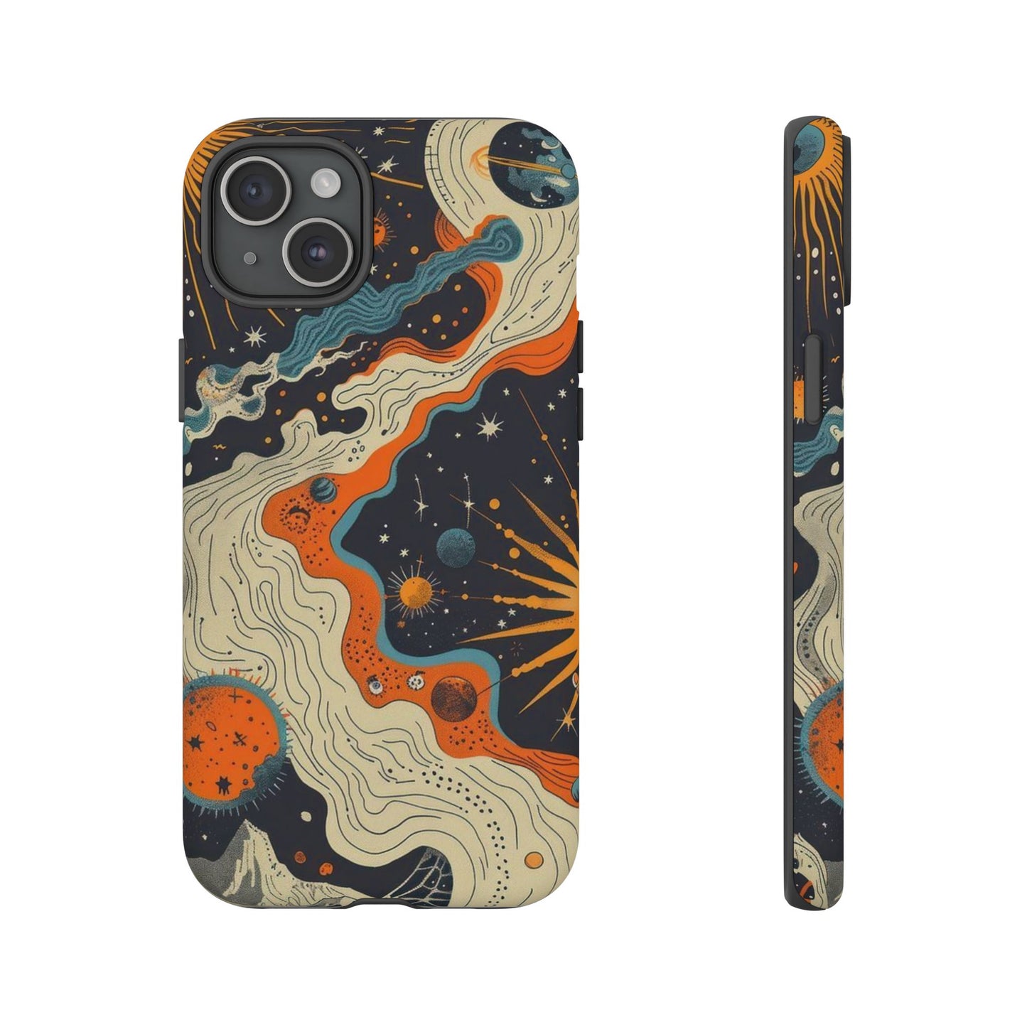 Vibrant Galaxy iPhone Case - Tough and Stylish for Cosmic Lovers - Roe Creation
